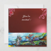 Invitation RIDERS DANS LA TEMPÊTE JEU rouge (Devant)