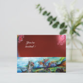 Invitation RIDERS DANS LA TEMPÊTE JEU rouge (Debout devant)