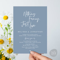 Rien De Chic, Juste Amour, Dîner Mariage Elopement
