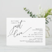 Invitation Rien De Chic, Juste De L'Amour, Dîner Mariage Dans (Debout devant)