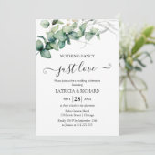 Invitation Rien De Fancy Just Love Intime (Debout devant)