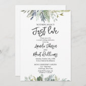 Invitation Rien De Fancy Just Love Mariage de verdure (Devant / Derrière)