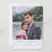 Invitation Rien De Fancy Just Love Mariage Gold Floral Wreath (Dos)