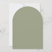 Invitation Rien De Fancy Just Love Mariage manuscrit Script (Dos)