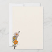 Invitation Rien De Fancy Just Love Retro Mariage (Dos)