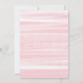 Invitation Rien De Fancy Just Love Rose Floral Mariage (Dos)