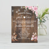 Invitation Rien de fantaisie Juste aimer Décontracté rose Gra (Debout devant)