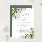 Invitation Rien de fantaisie Juste aimer Eucalyptus Mariage v