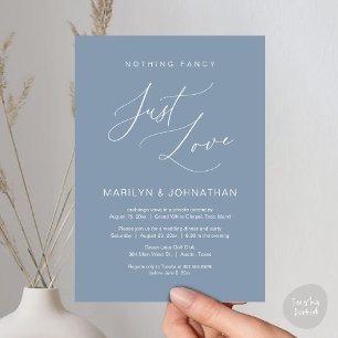 Invitation Rien de Fantaisie, Juste de l'Amour, Dîner d'Élope