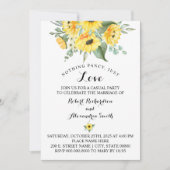 Invitation Rien de fantaisie juste l'amour de l'élopement des (Devant)