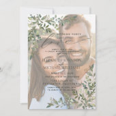 Invitation Rien de fantaisiste juste amour vélin eucalyptus p (Devant)