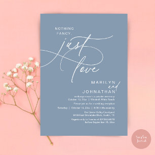 Invitation Rien de Fantaisiste, Juste de l'Amour, Dîner de Ma