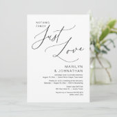 Invitation Rien de Fantaisiste, Juste de l'Amour, Dîner de Ma (Debout devant)