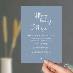 Invitation Rien de Fantaisiste Juste de l'Amour, Dîner de Réc