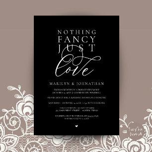 Invitation Rien de Fantaisiste Juste de l'Amour, Dîner de Réc