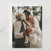 Invitation Rien de fantaisiste, juste de l'amour et de l'euca (Dos)