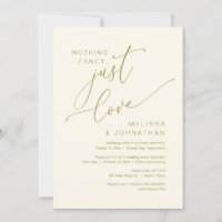 Rien de fantaisiste, juste de l'amour, Mariage en