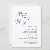 Invitation Rien de fantaisiste, juste de l'amour, Réception d (Devant)