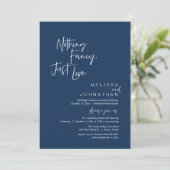 Invitation Rien de fantaisiste, juste de l'amour, Réception d (Debout devant)