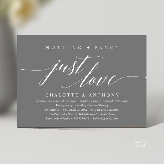 Invitation Rien de Fantaisiste, Juste de l'Amour, Réception M