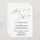 Invitation Rien de fantaisiste, juste l'amour de la typograph (Devant / Derrière)