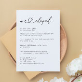 Invitation Rien de fantaisiste, juste l'amour Nous nous somme