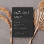 Invitation Rien de fantaisiste, juste l'amour Nous nous somme