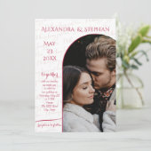 Invitation Rien de fantaisiste, juste un scénario d'amour ros (Debout devant)