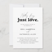 Invitation Rien de Fantastique Juste Amour Rétro Groovy Maria (Devant)
