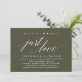 Invitation Rien de Fantastique, Juste de l'Amour, Réception (Debout devant)