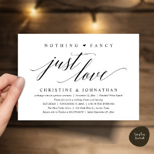 Invitation Rien de Fantastique, Juste de l'Amour, Réception