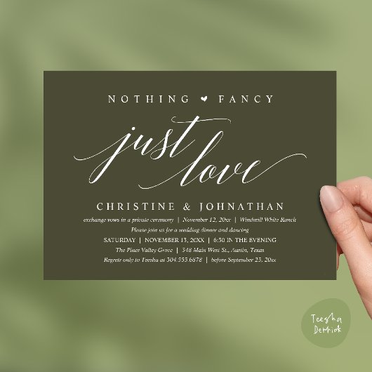 Invitation Rien de Fantastique, Juste de l'Amour, Réception