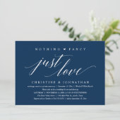 Invitation Rien de Fantastique, Juste de l'Amour, Réception d (Debout devant)