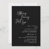 Invitation Rien de Fantastique, Juste de l'Amour, Réception d (Devant)