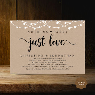 Invitation Rien de Fantastique Juste de l'Amour, Réception de