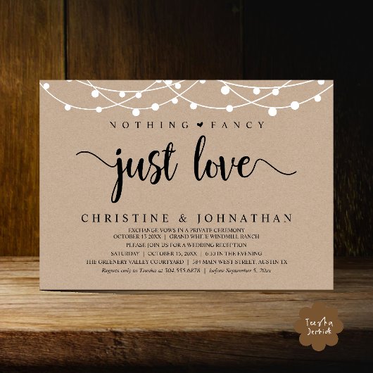 Invitation Rien de Fantastique Juste de l'Amour, Réception de