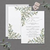 Invitation Rien de Fantastique Juste l'Amour de l'Eucalyptus 