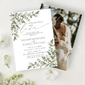 Invitation Rien de Fantastique Juste l'Amour de l'Eucalyptus