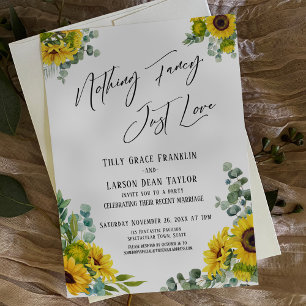Invitation Rien de Fantastique, Juste l'Amour Eucalyptus Tour