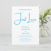 Invitation Rien de Fantastique Juste l'Amour Mariage (Debout devant)