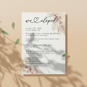 Invitation Rien de Fantastique Juste l'Amour Nous nous sommes