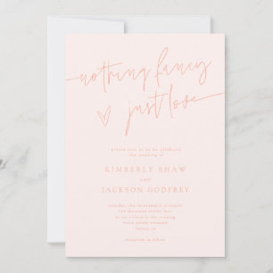 Invitation Rien de Fantastique Juste un Mariage à la Pêche
