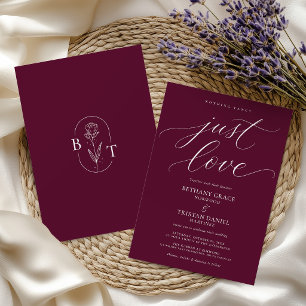 Invitation Rien de Fantastique Juste un Script de Mariage Bor