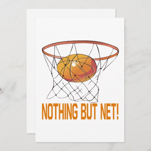 Invitation Rien mais filet (Devant / Derrière)