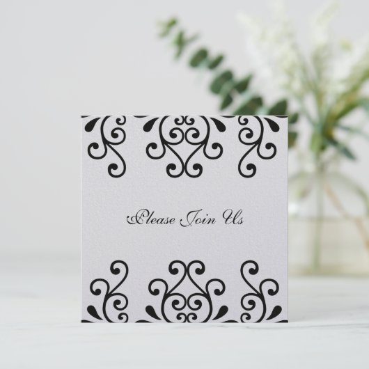 Invitation Rinceaux (Debout devant)