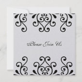 Invitation Rinceaux (Devant)