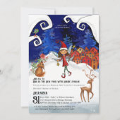 Invitation Ring in the New Year with Nordic Charm I Whimsical (Devant)