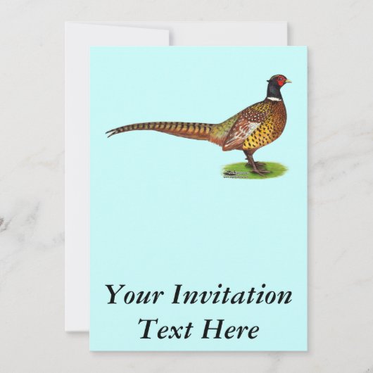 Invitation Ringneck (Devant)