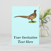 Invitation Ringneck (Debout devant)