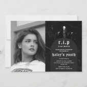 Invitation RIP Années 20 Funérailles Funny 30e Anniversaire P (Devant)